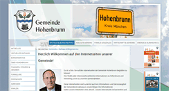 Desktop Screenshot of hohenbrunn.de